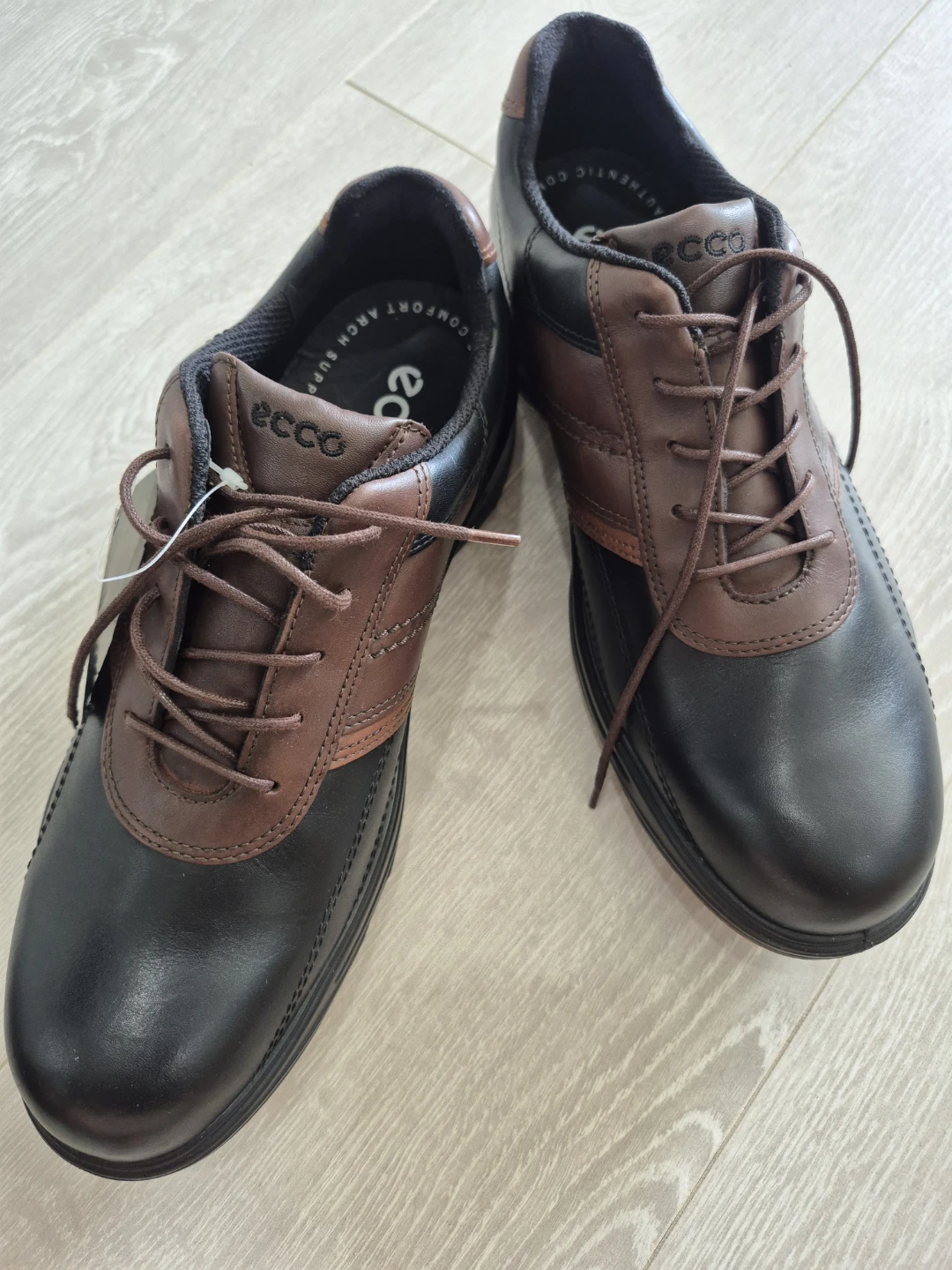ECCO Golf Shoes - Black and Brown - photo 2