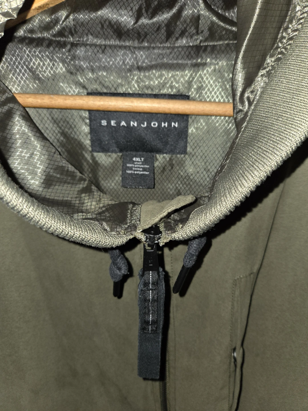 Sean John Suede Leisure Jacket in a Men's 4XLT - photo 3