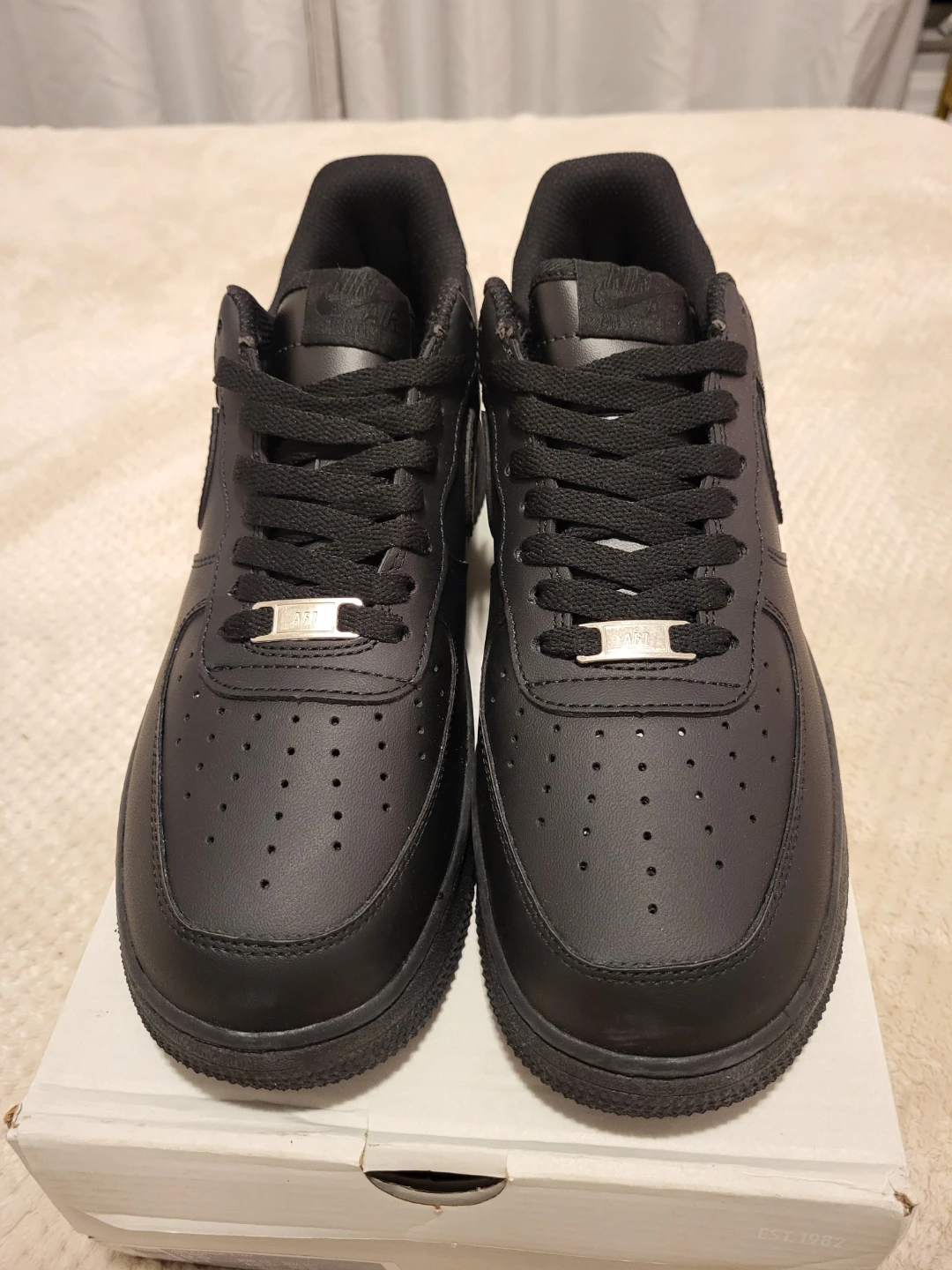 Nike Airforce 1 Black - photo 4