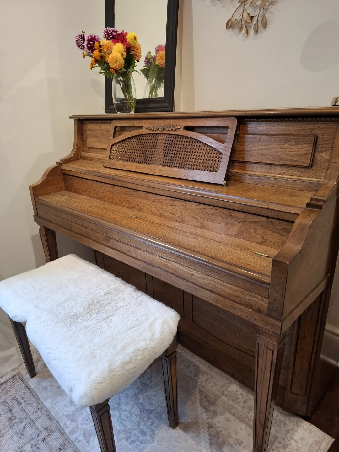 Mason & Risch upright piano