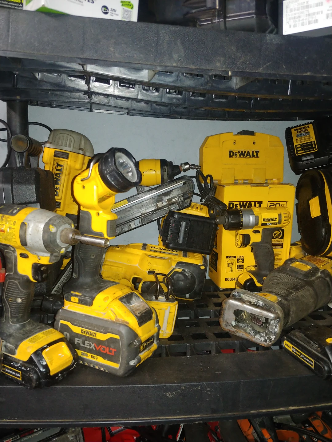 Assorted DeWalt Power Tools and Batteries - photo 3