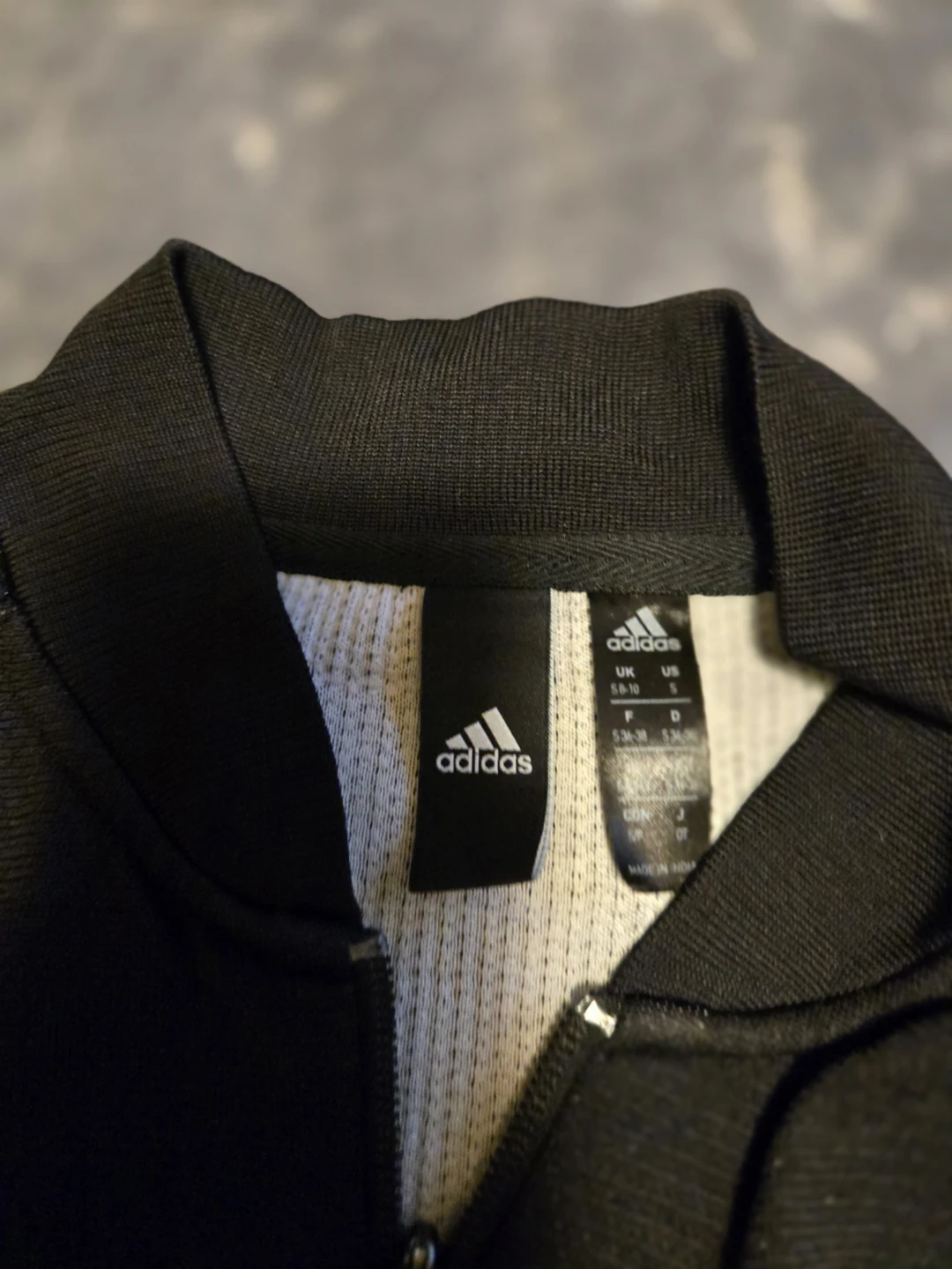 Adidas Black Full-Zip Jacket - photo 2