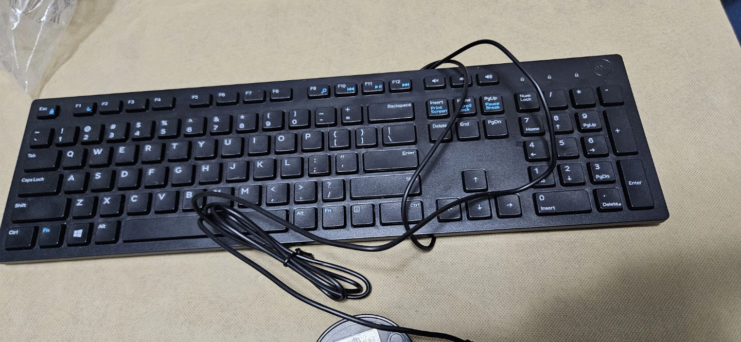 Dell Wired USB Keyboard & Lenovo Optical Mouse Combo – Black - photo 5