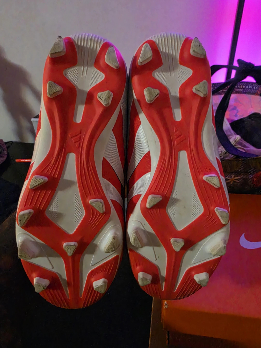 Adidas Kids Soccer Cleats Red - photo 2
