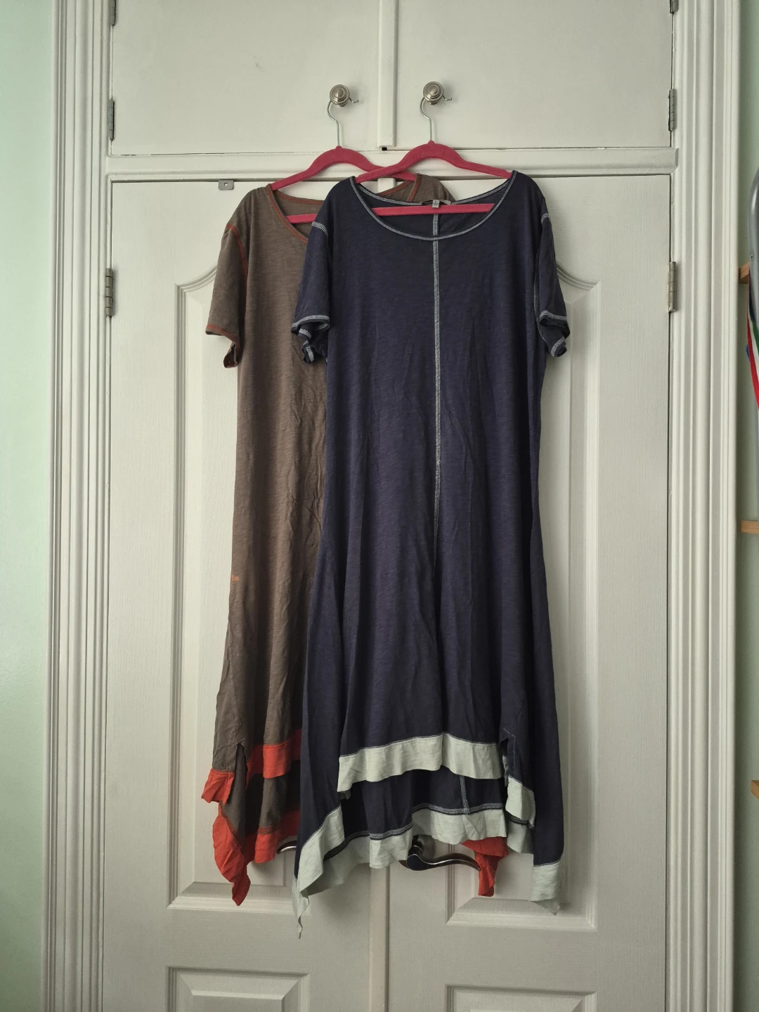 2x Lisa Todd Luxury Pima Cotton Midi Dresses
