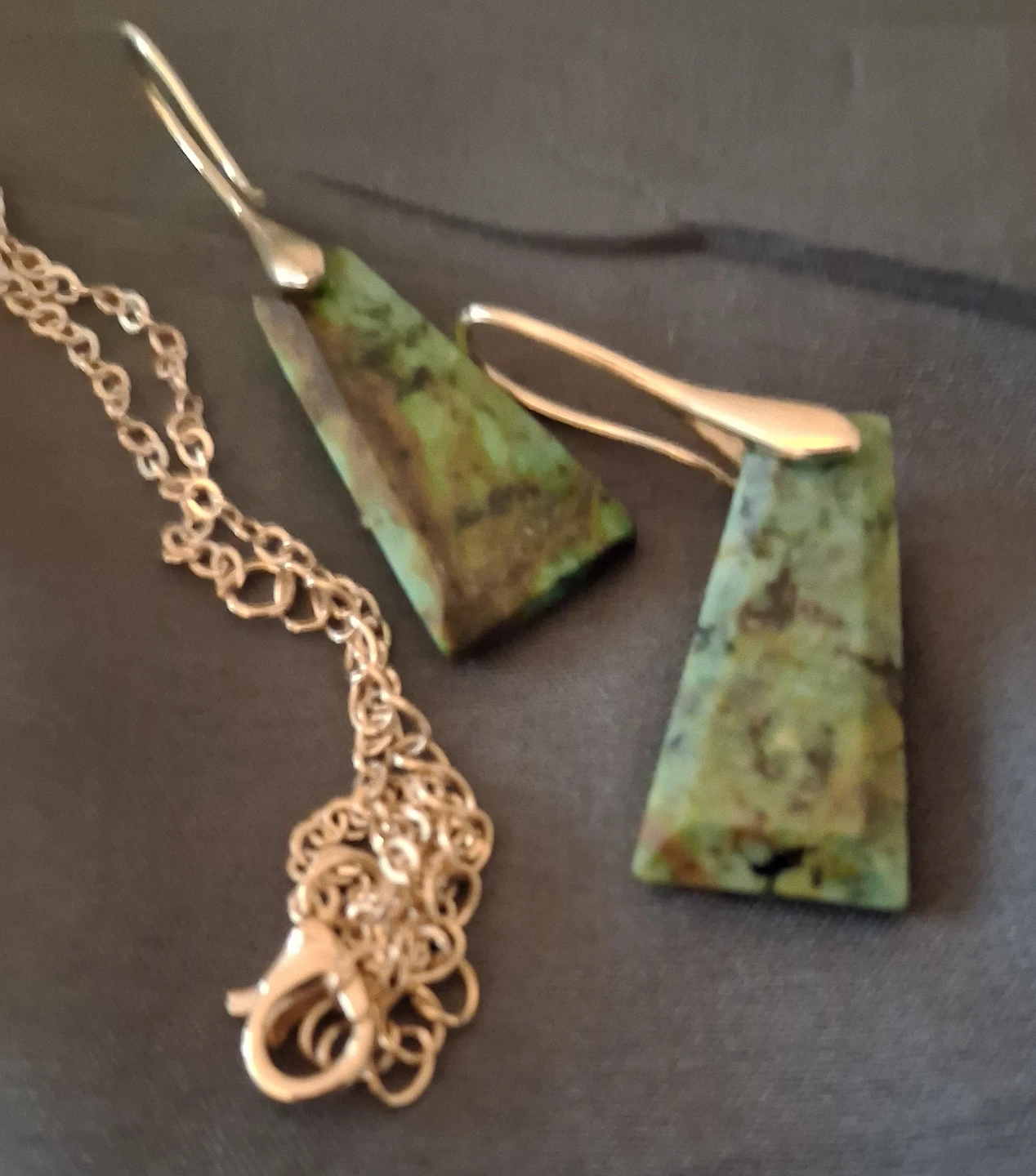 Raw Stone Jewellery Set - photo 2