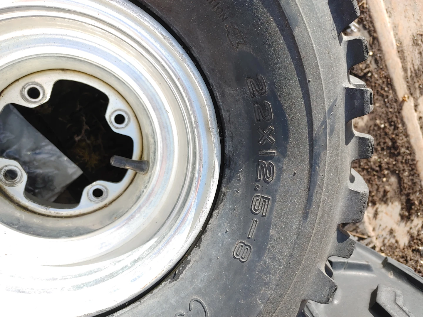 Maxxis ATV Tires with Rims - photo 3