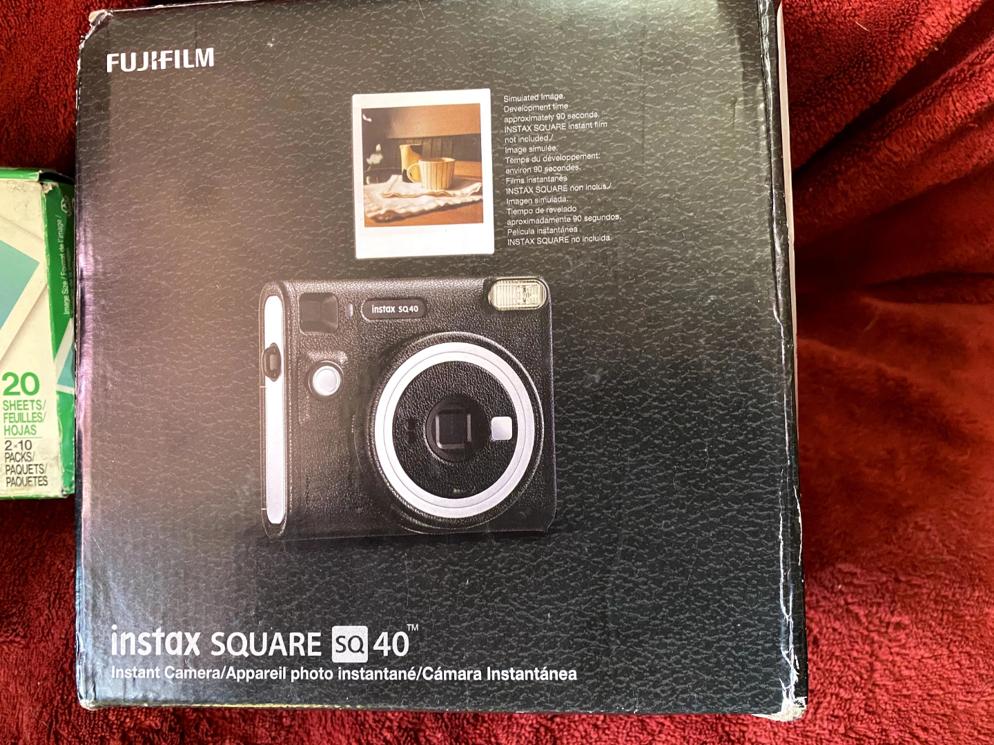 Fujifilm Instax Square SQ40 Instant Camera - Brand New with Film - photo 3