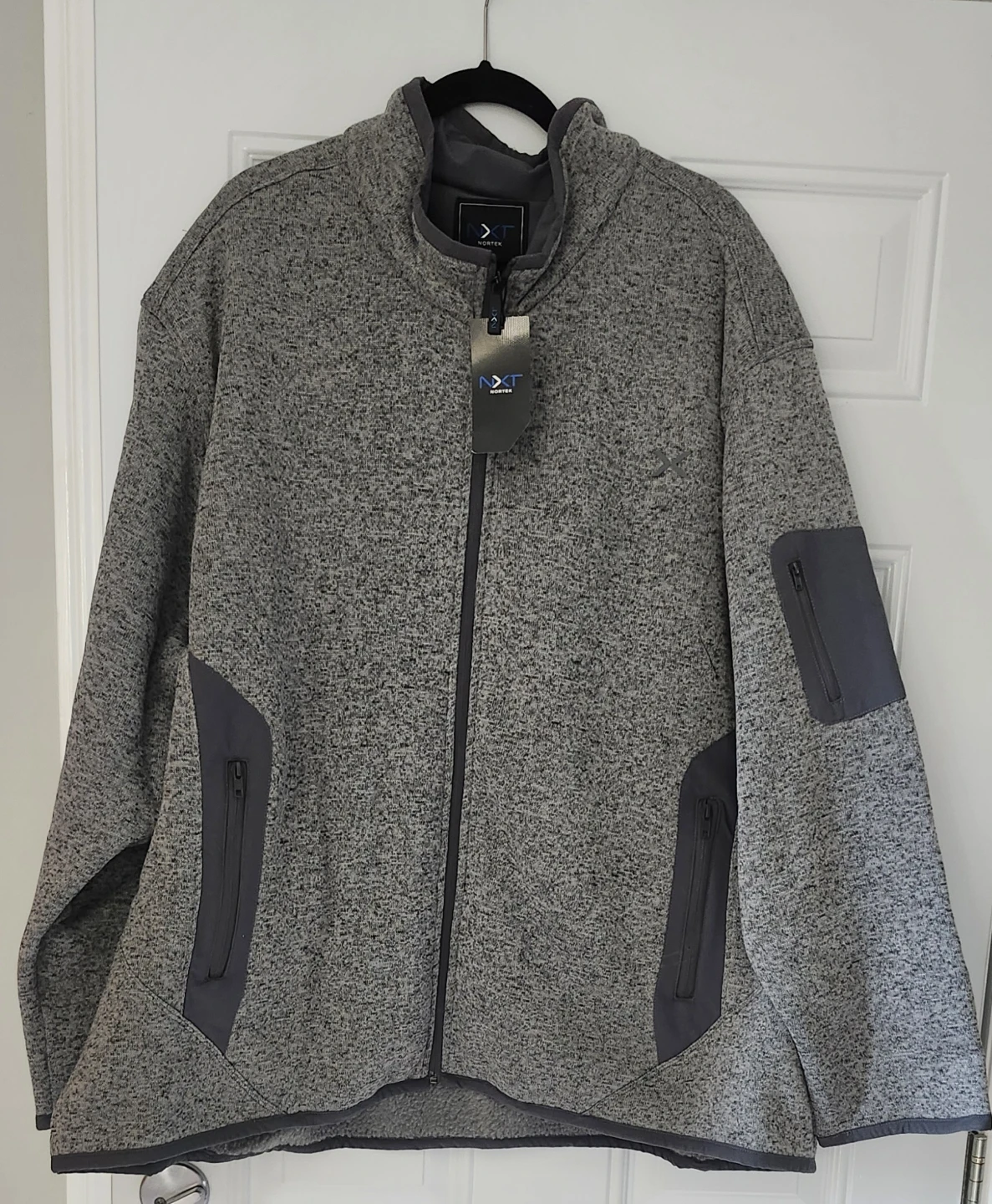 plus size NXT Nortek Zip-Up Fleece Jacket, 3x, 4x, 5x