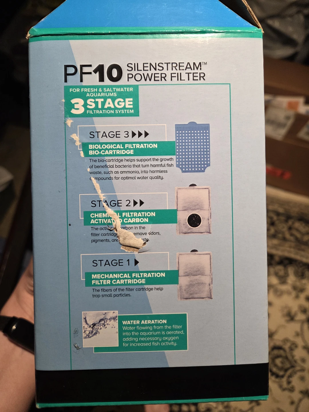 Top Fin Silenstream PF10 Power Filter - photo 3