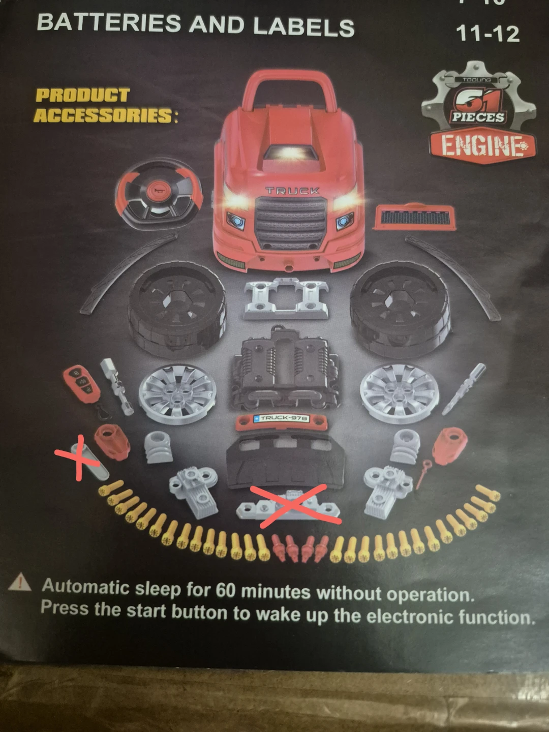 Motor-Master Engine Workshop Toy Truck - photo 5