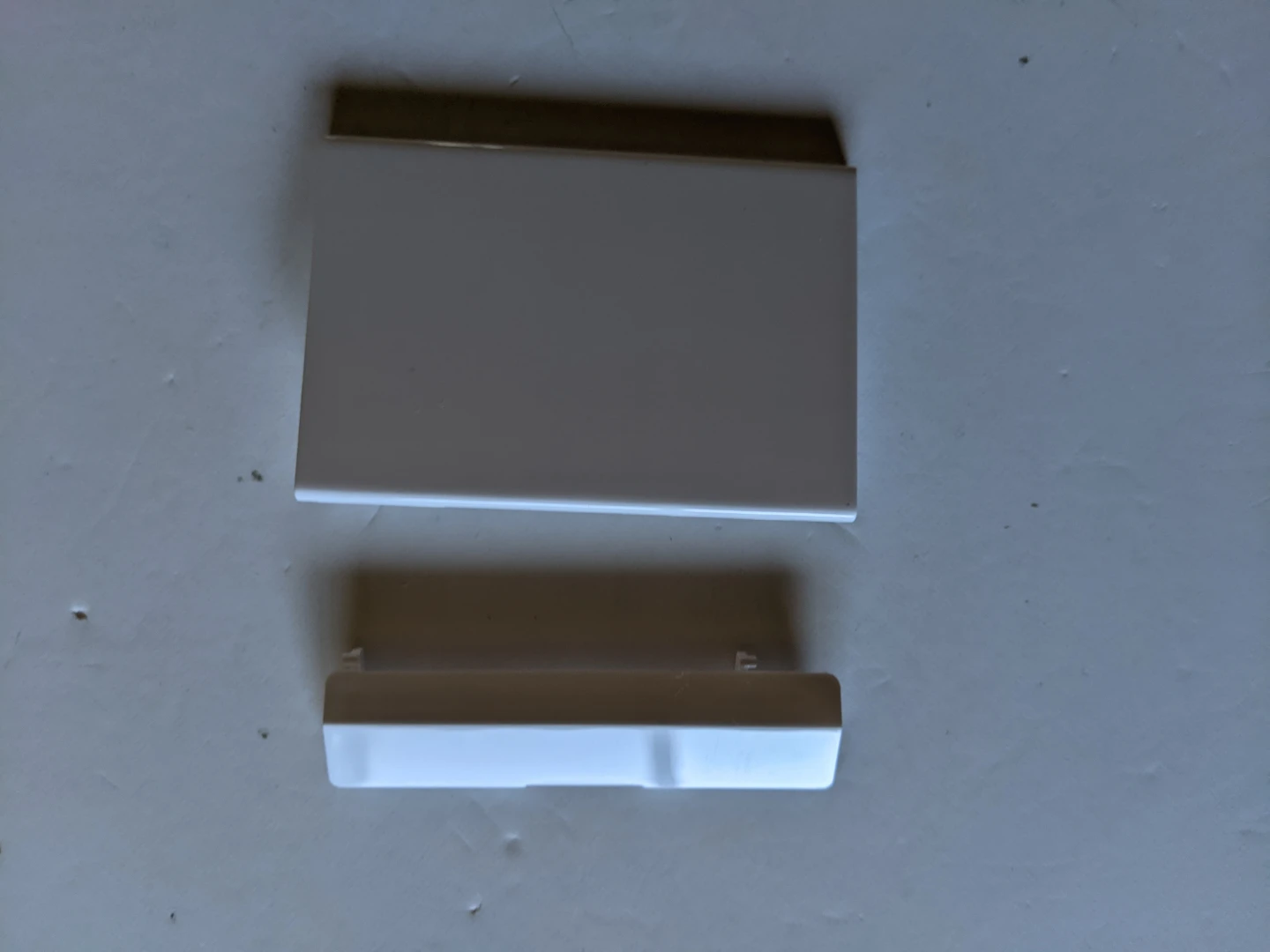 Nintendo Wii Console Replacement White Plastic Door Covers