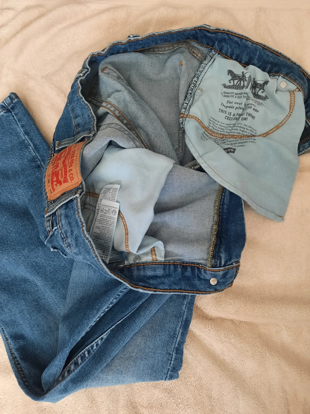 Levi's 512 Slim Taper Jeans W38 L32 - photo 3