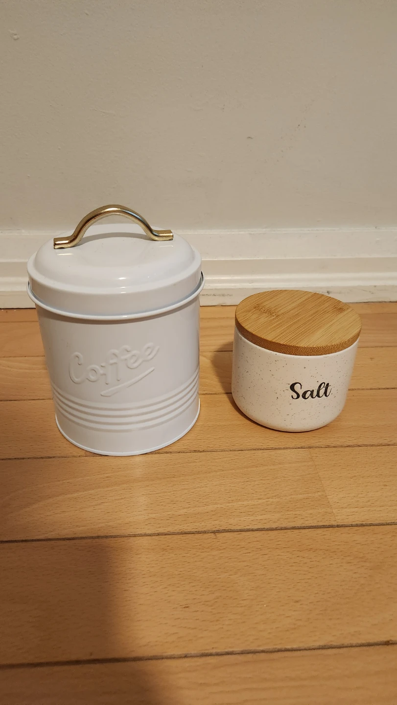 Coffee and Salt Canister Set