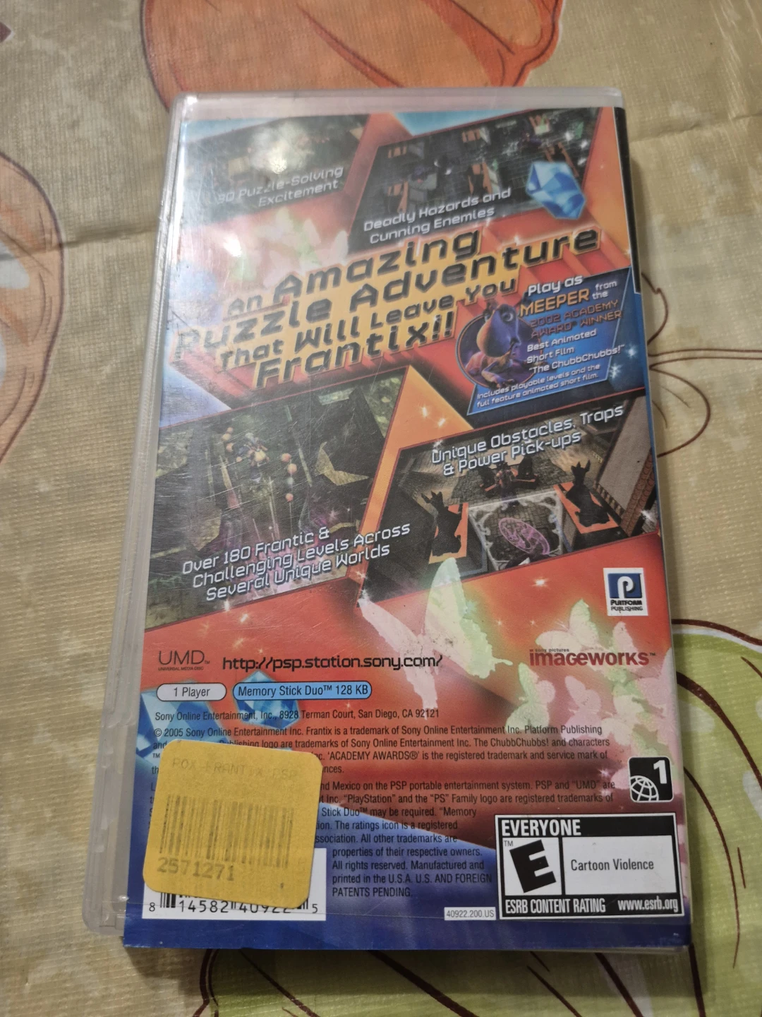 Frantix: A Puzzle Adventure for PSP - photo 3