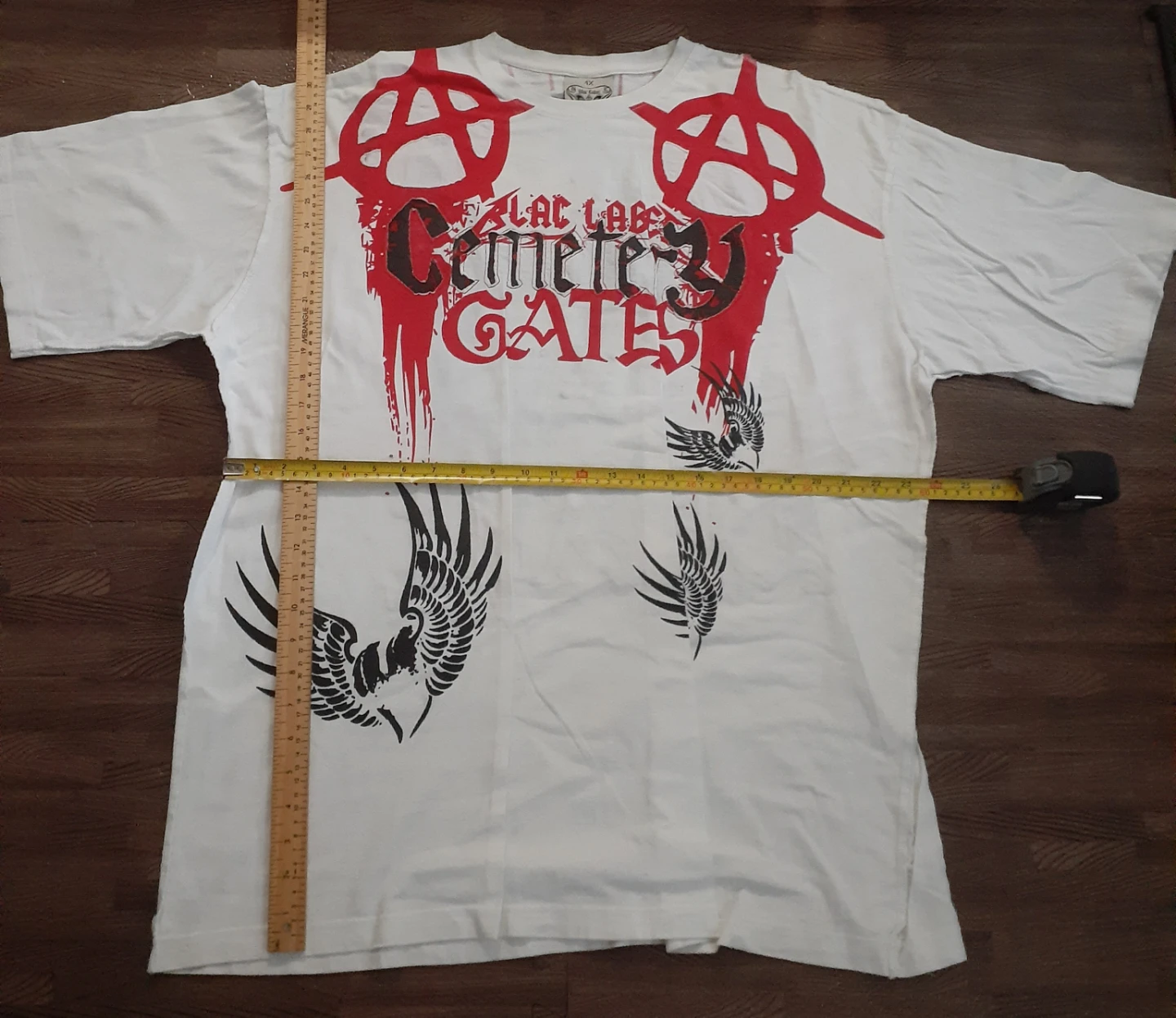 Blac Label Cemetery Gates T-shirt 4X VINTAGE Y2K - photo 2