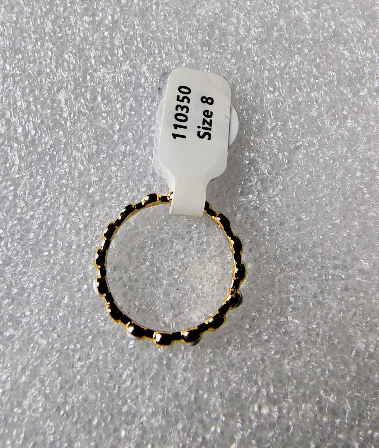 Gold filled Evil Eyes  Ring size 8 - photo 3
