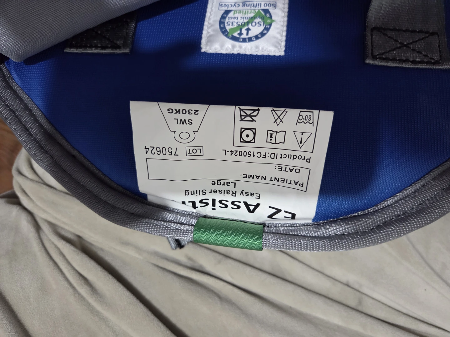 EZ Assist Large Easy Raiser Sling
