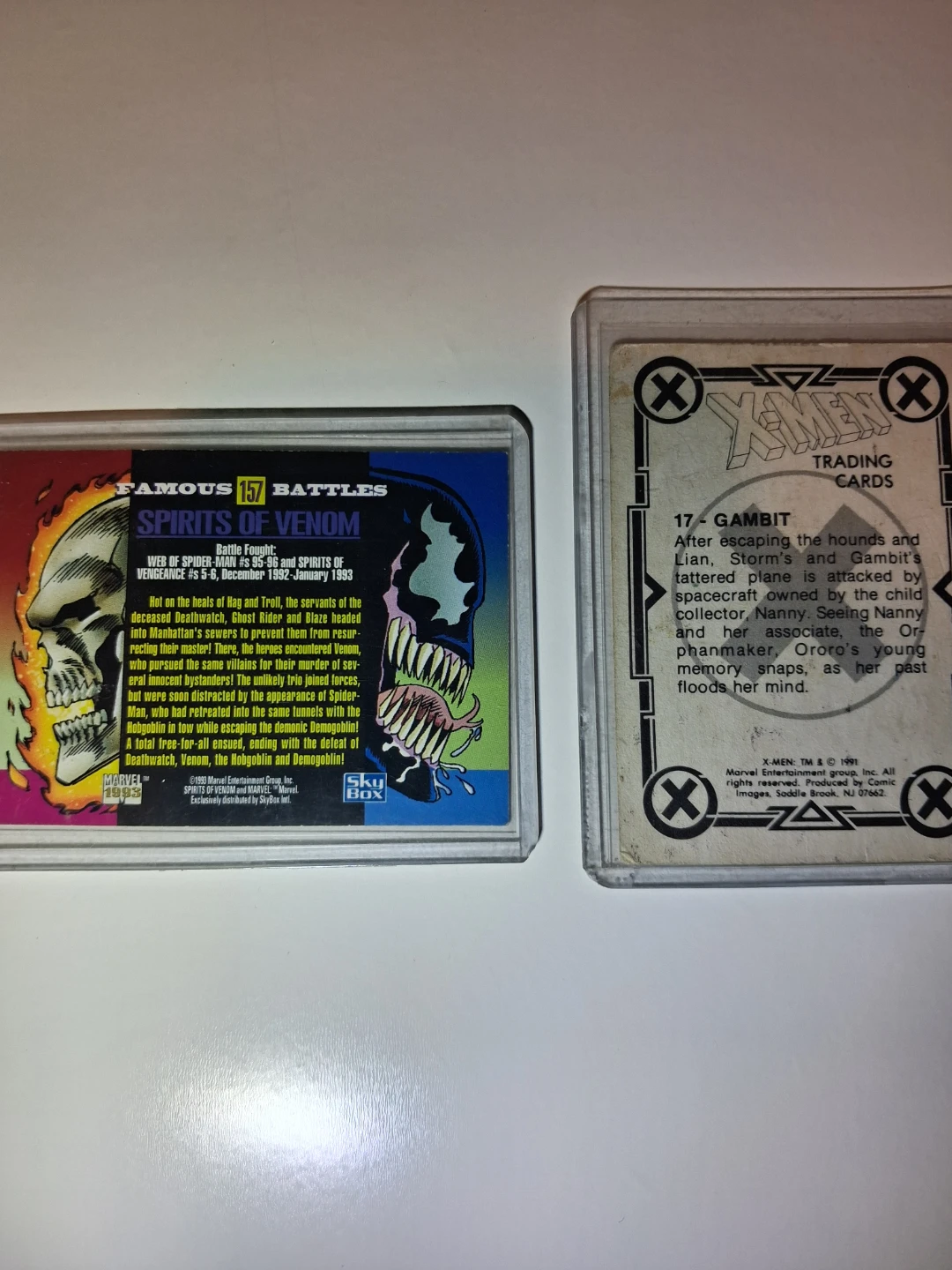 Vintage 1990s Marvel Trading Cards Collection - photo 3