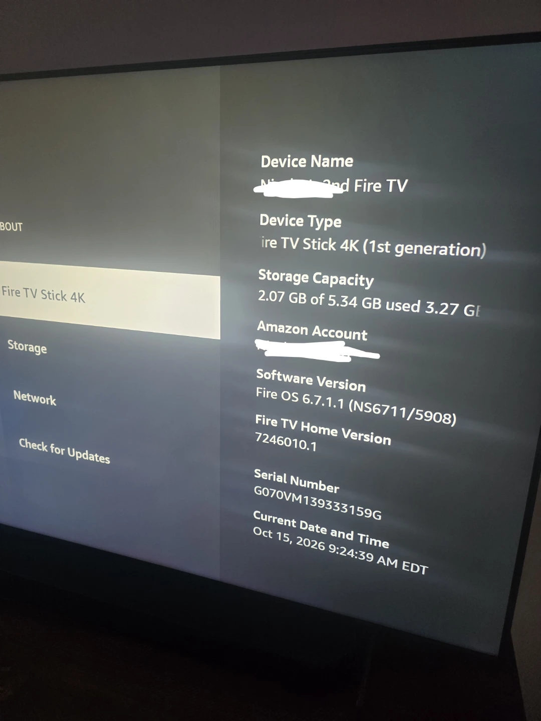 Amazon Fire TV Stick 4K 1st Generation