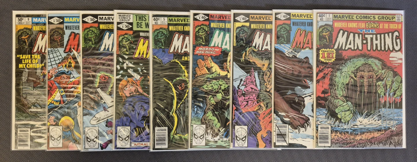 Marvel Comics - The Man-Thing Vol. 2 (1979 - Near Complete)