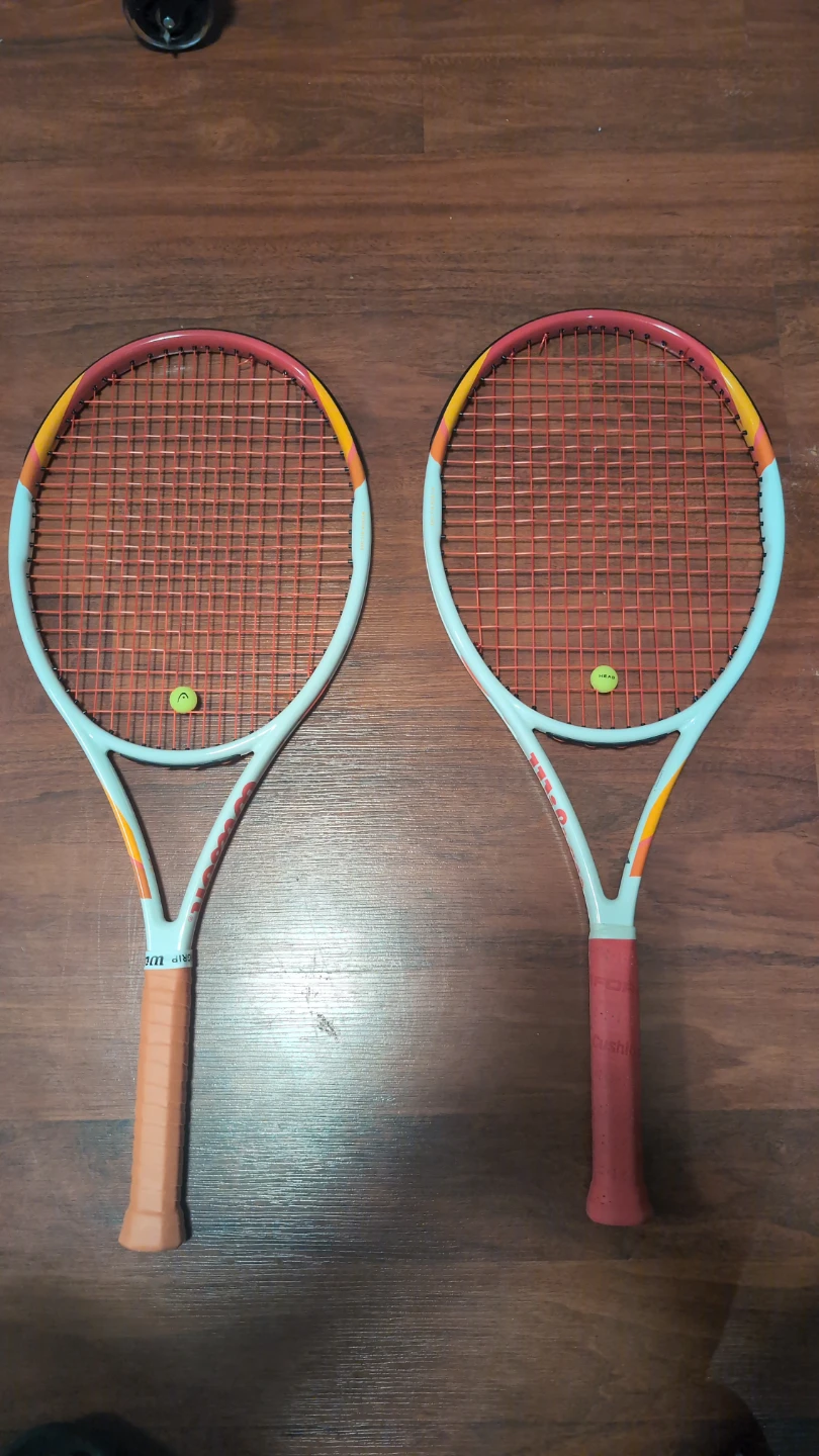 2 Wilson One Tennis Racquets