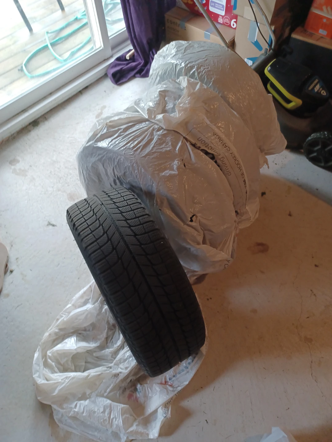 Michelin X-Ice Xi3 225/45R17 Winter Tires + Rims - photo 2