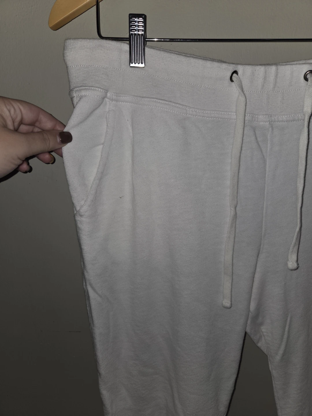 White Jogger Sweatpants - photo 2
