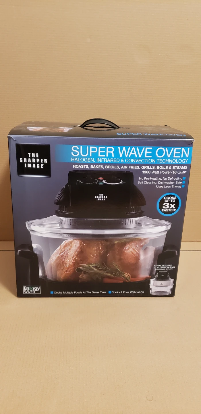 The Sharper Image Super Wave Oven with 4-Piece Accessory Set - photo 2