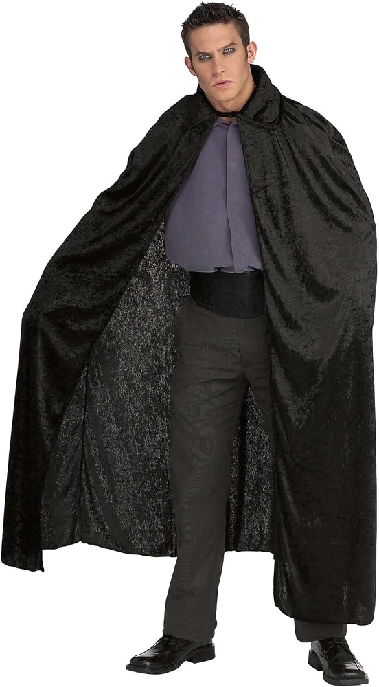 Halloween Costume Long Crushed Velvet Cape - photo 3