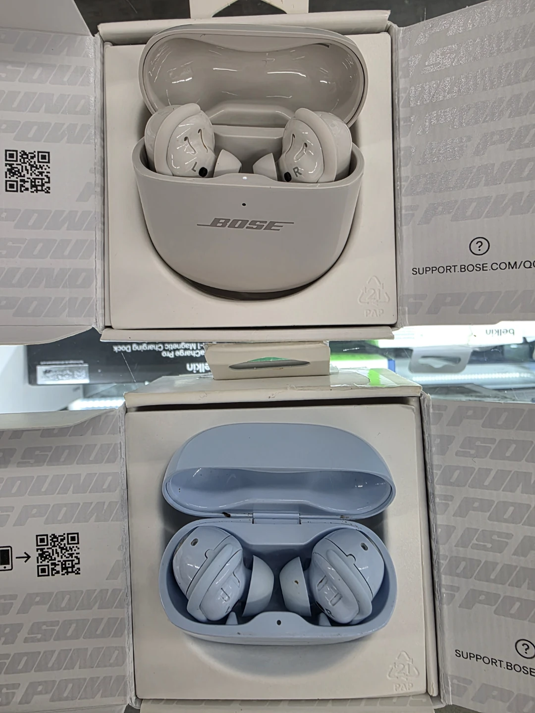 Two Pairs of Bose QuietComfort Ultra Earbuds