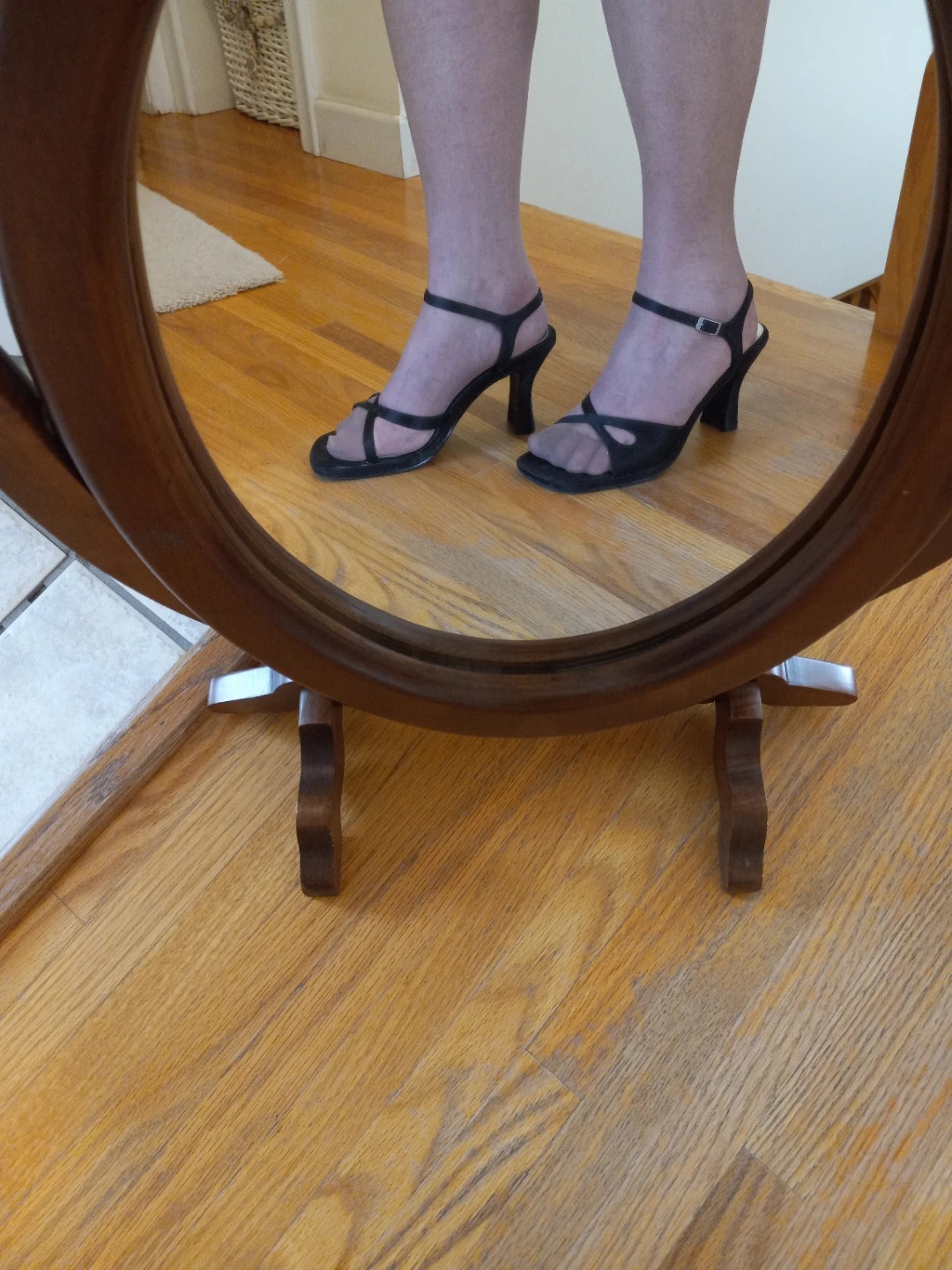 Fioni black strappy heels - photo 3