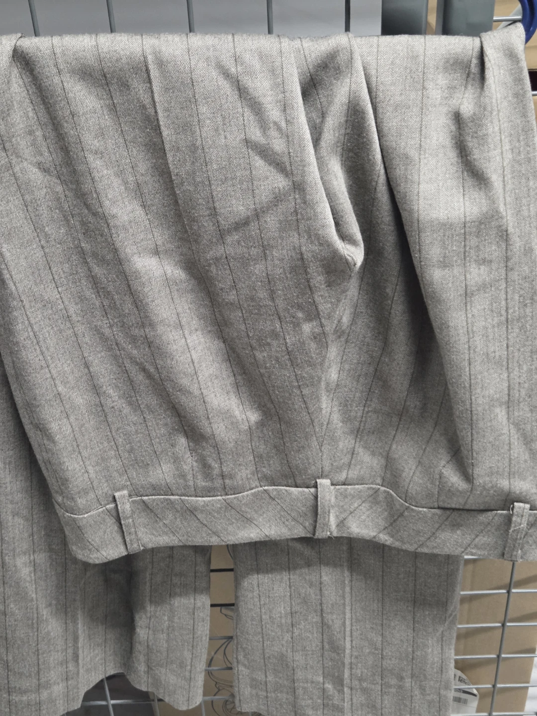 Teenflo Grey Pinstripe Dress Pants - photo 2