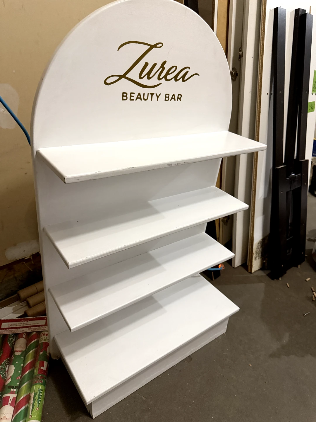 Zurea Beauty Bar Display Shelf