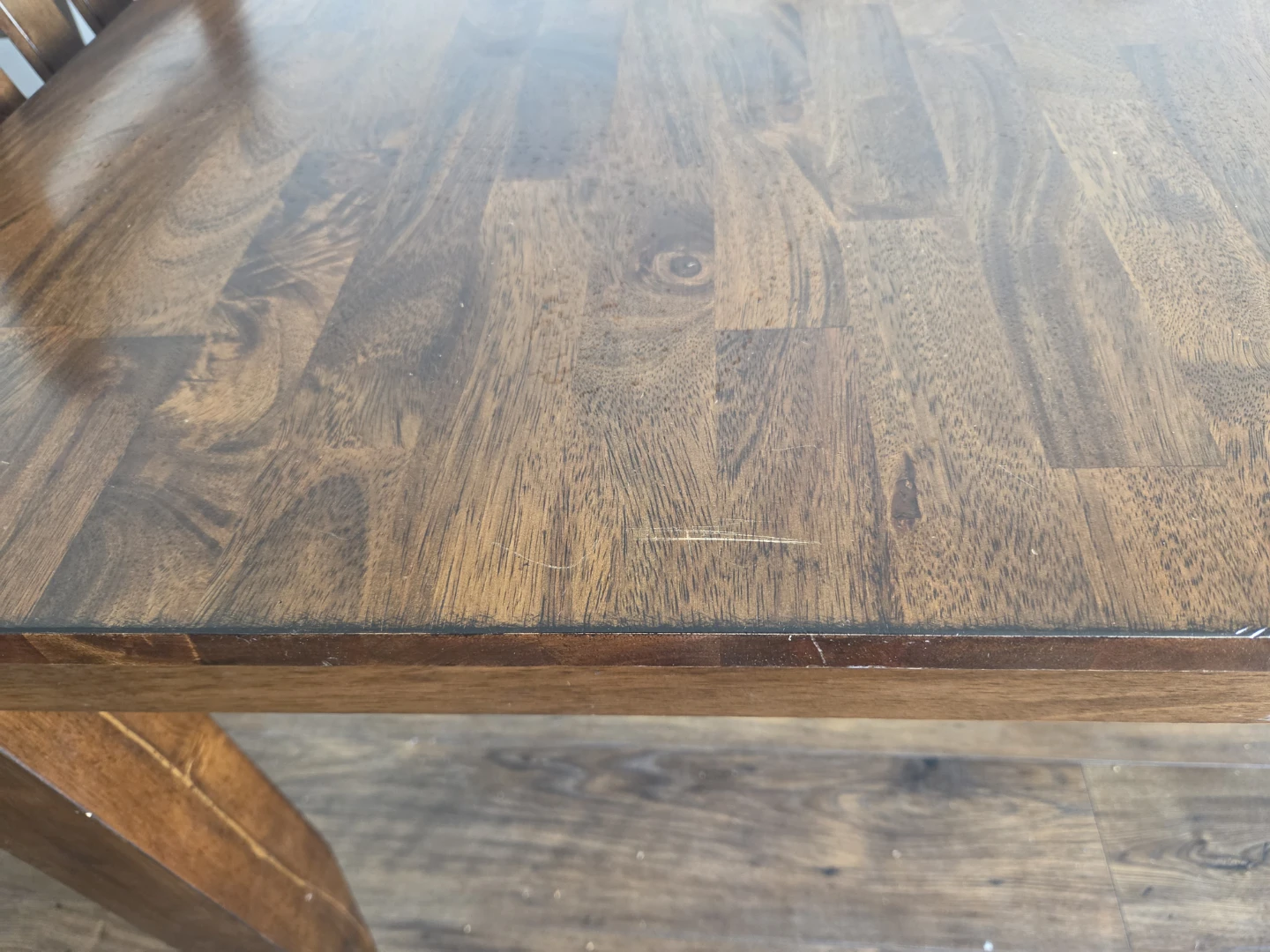 Caracara Leg Extendable Wooden Dining Table Set - photo 5