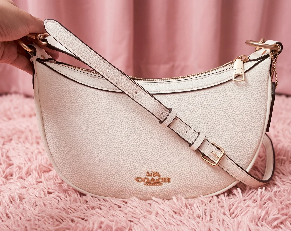 Coach White shoulder Bag +  Steve Madden bifold wallet - photo 4