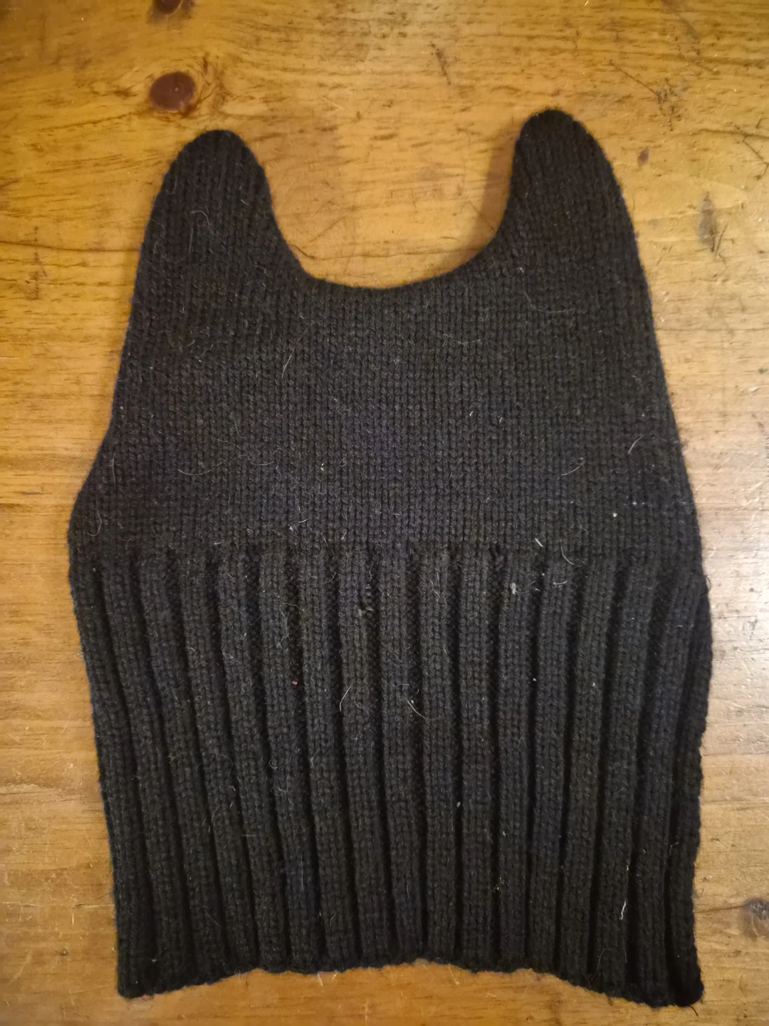 Black Cat Ear Beanie - photo 2