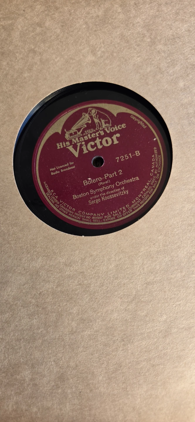 Maurice Ravel Bolero - RCA Victor Musical Masterpiece M-352 - photo 4