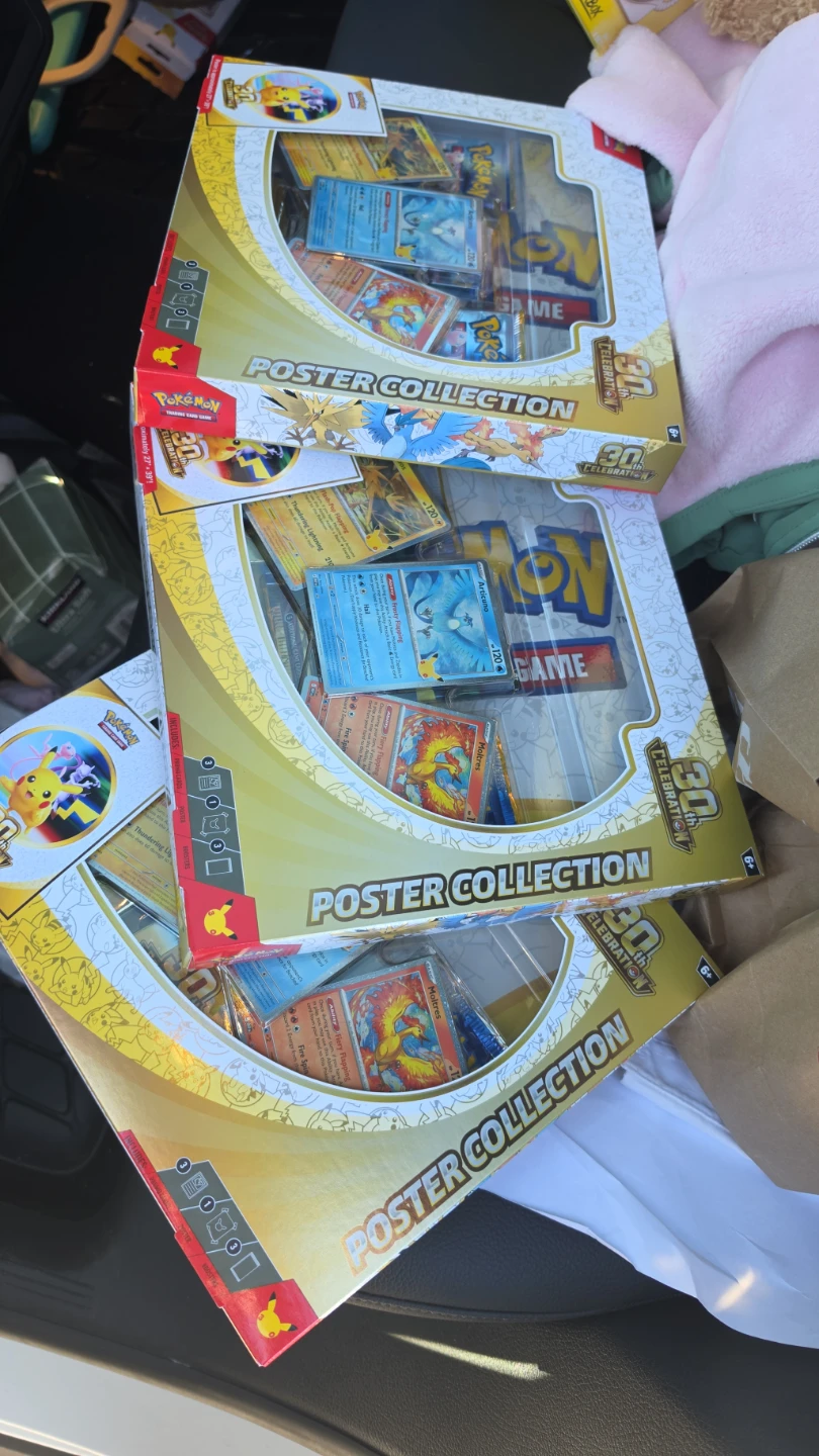 Pokemon 30th Anniversary Poster Collection