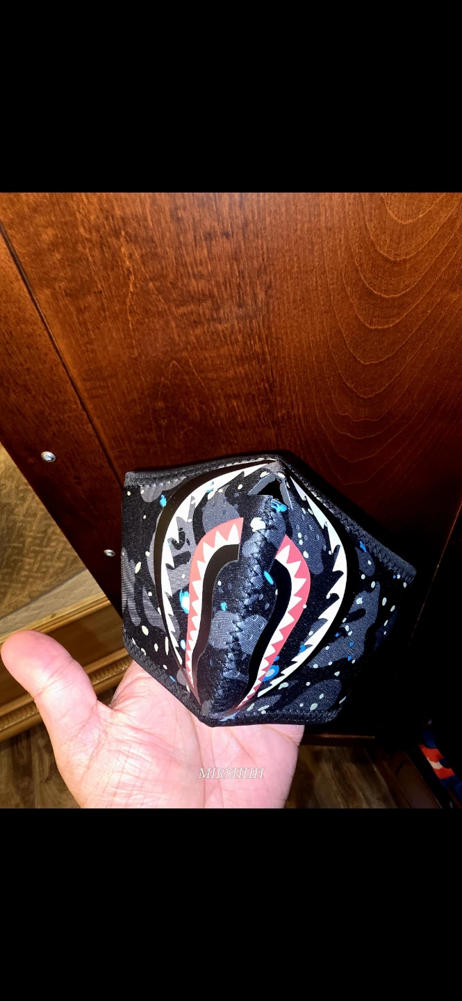 A Bathing Ape Shark Face Mask brand new