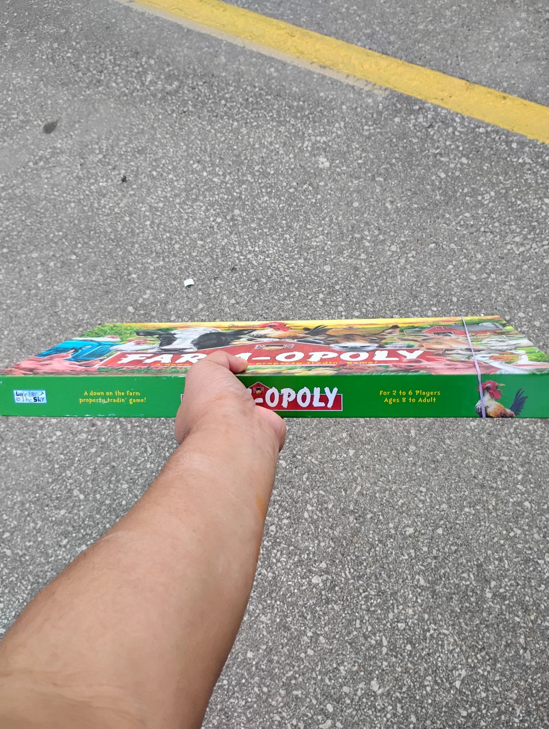Late for the Sky Farm-Opoly Board Game - photo 3