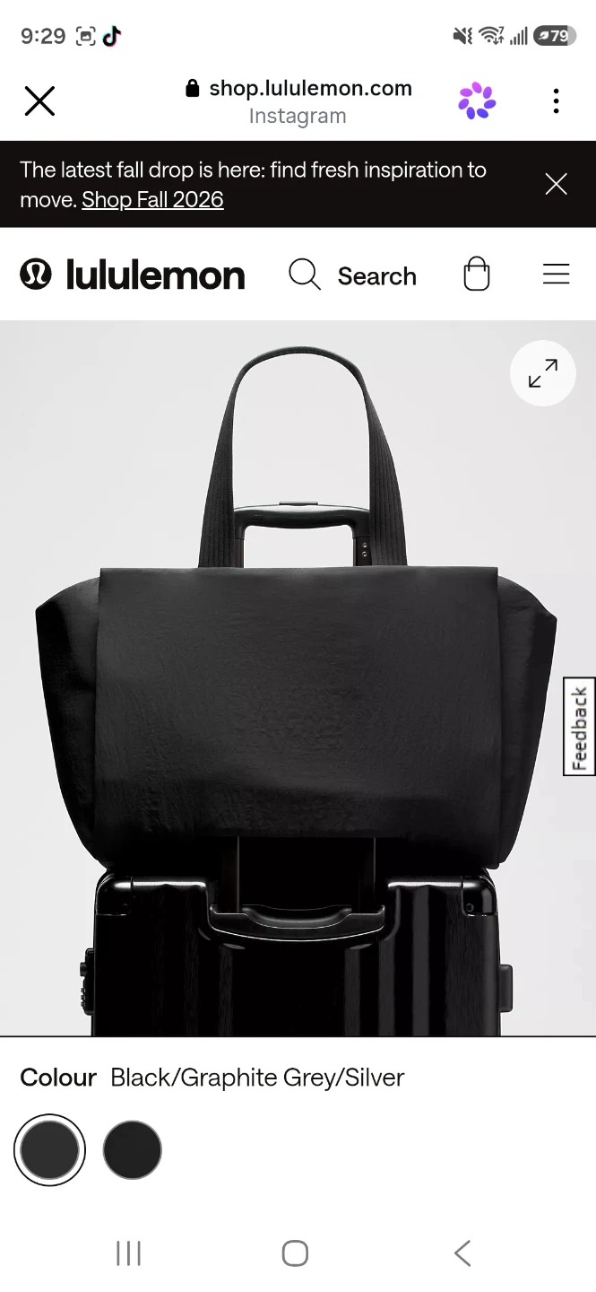 Lululemon Triple Compartment Tote/Travel Bag 18L - photo 2