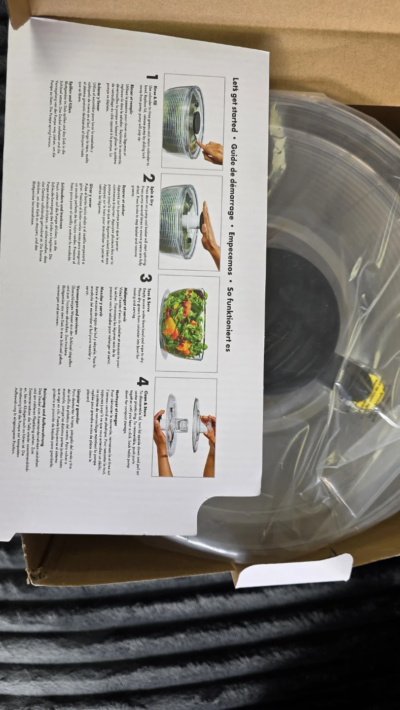 OXO Good Grips Salad Spinner Brand new in box never used. - photo 3