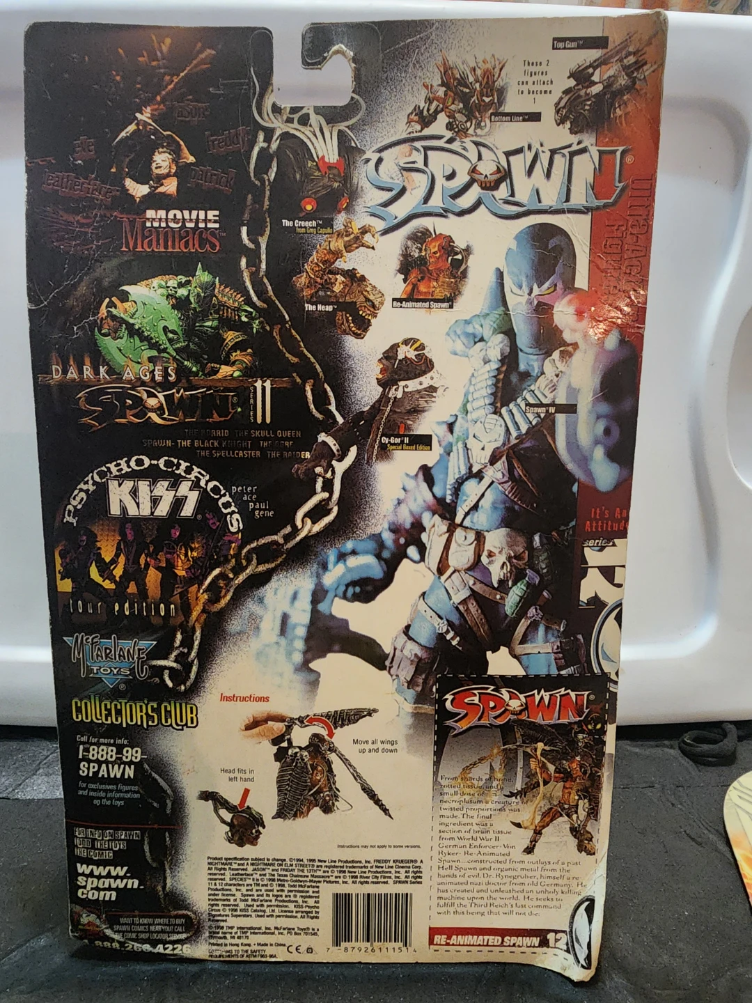 Todd McFarlane Spawn Re-Animated Action Figure - photo 2