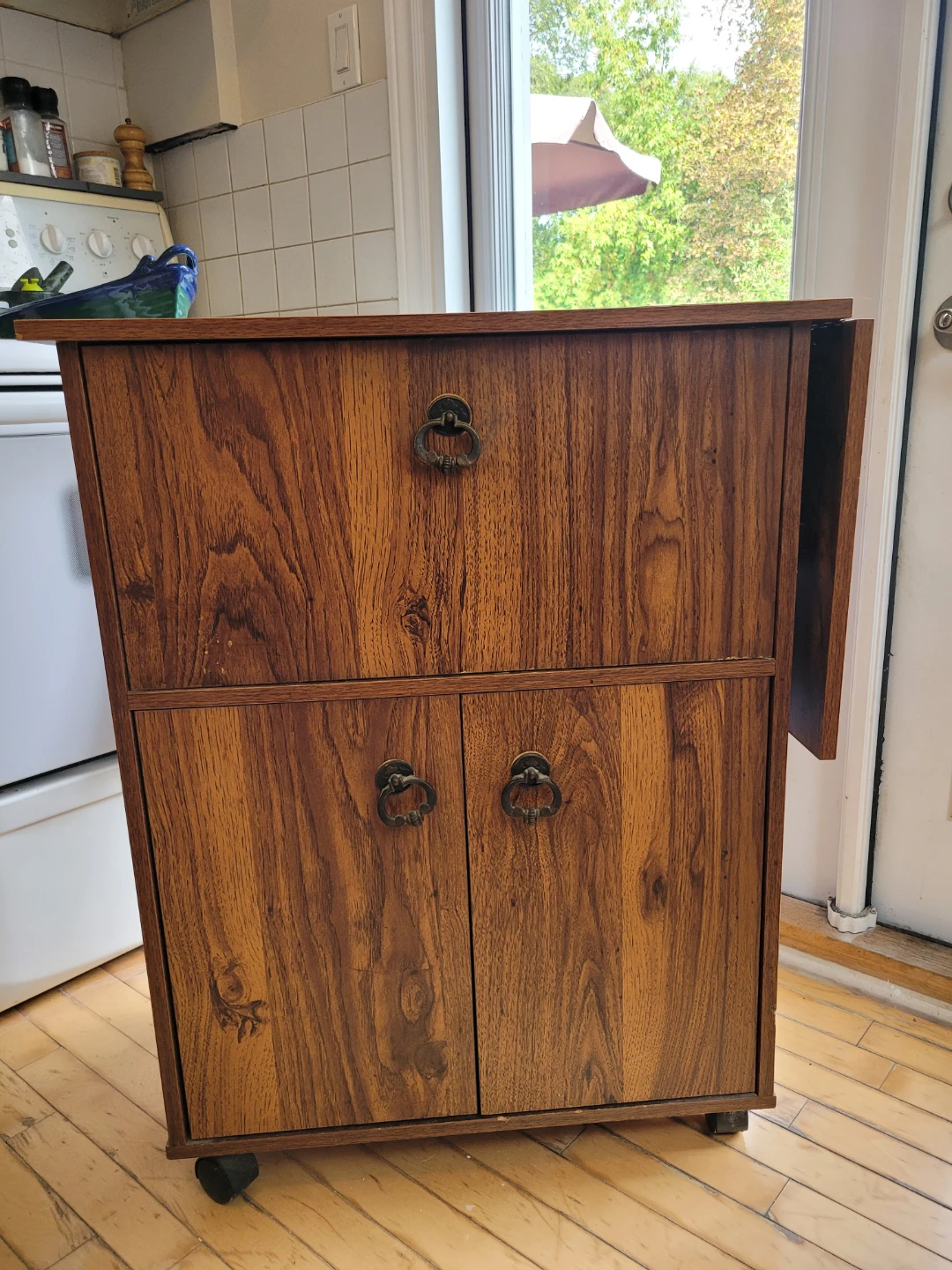 Mobile Kitchen Island Cabinet