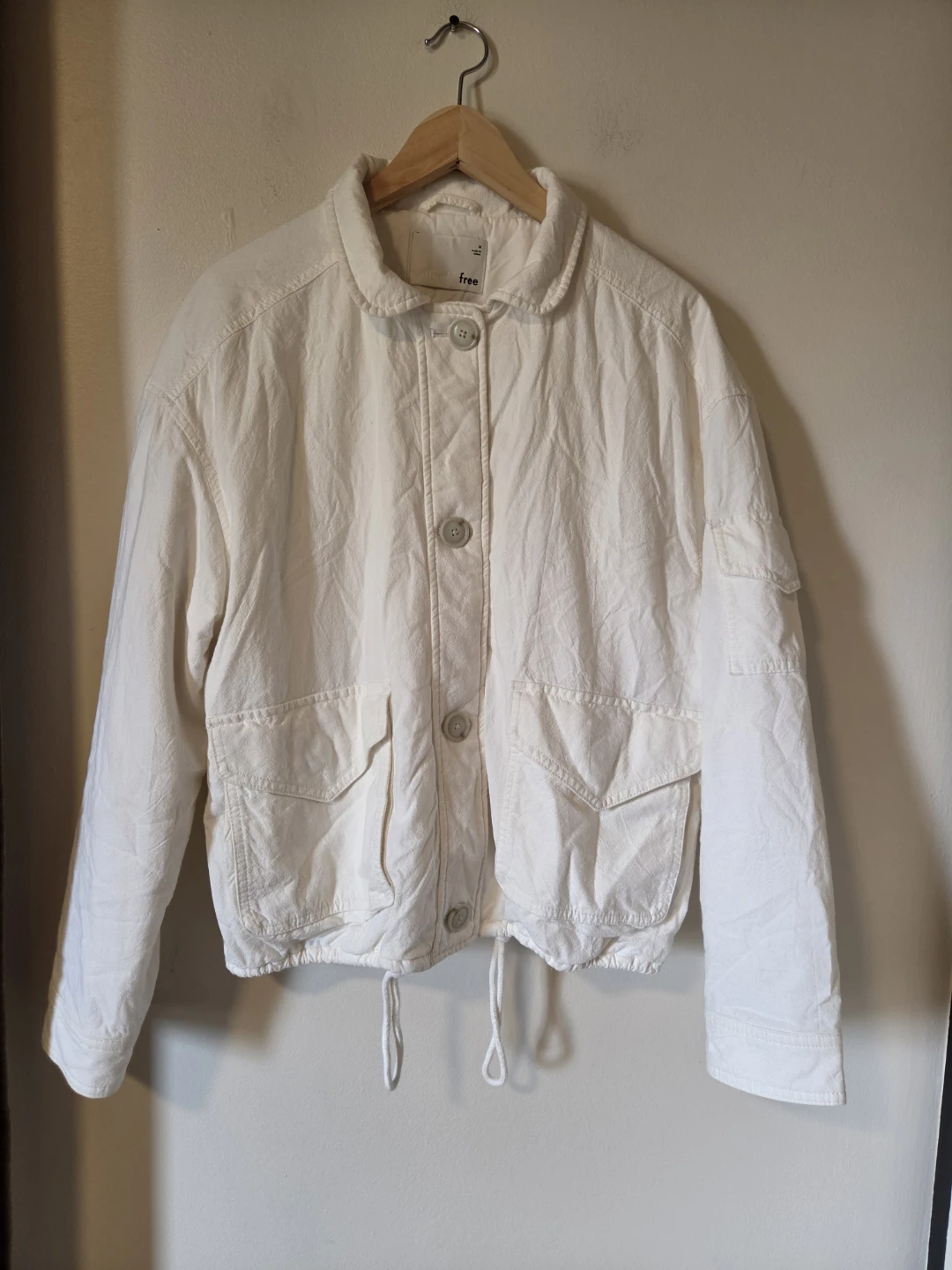 Wilfred Free White Utility Jacket