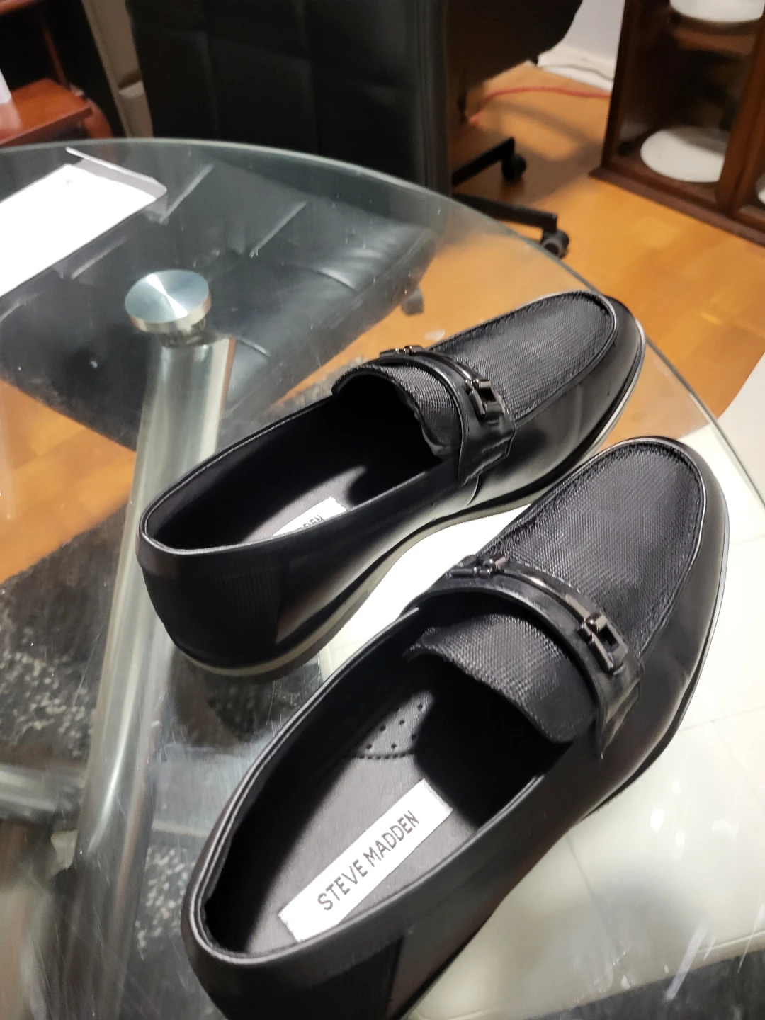 Steve Madden Scott Loafers Black Size 8.5 - photo 4