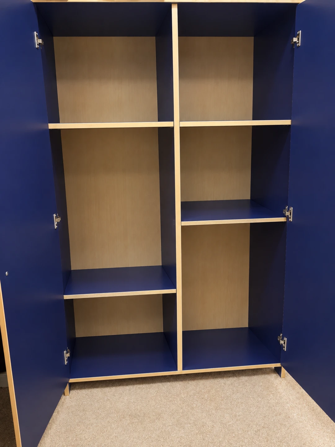 IkeaBlue Two-Door Wardrobe - photo 2