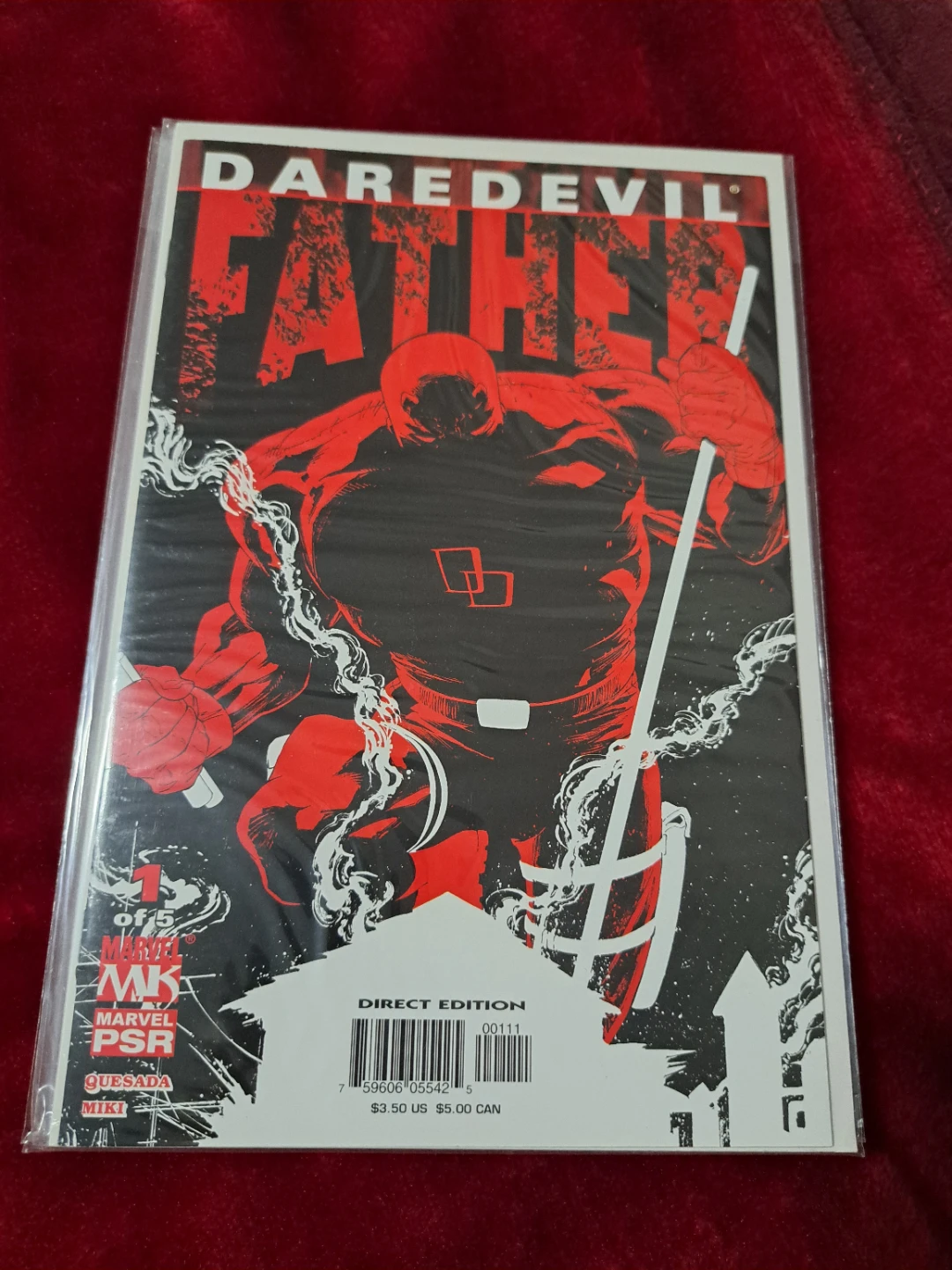 Daredevil Father Comic Book Lot