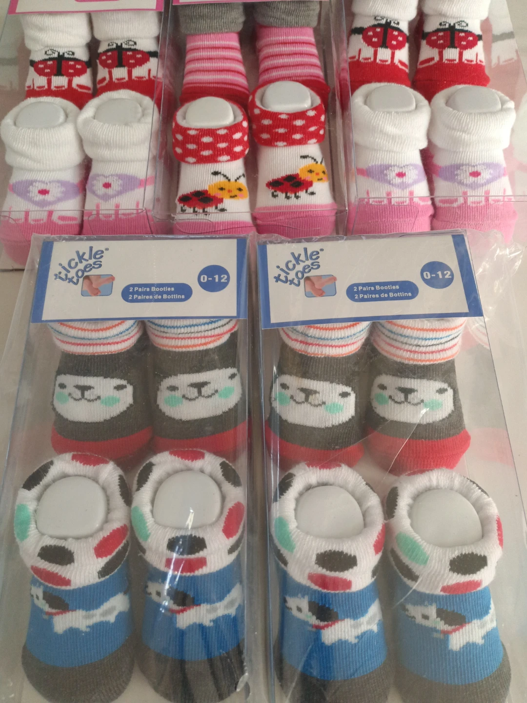 Tickle Toes baby socks (0-12 months) - photo 2
